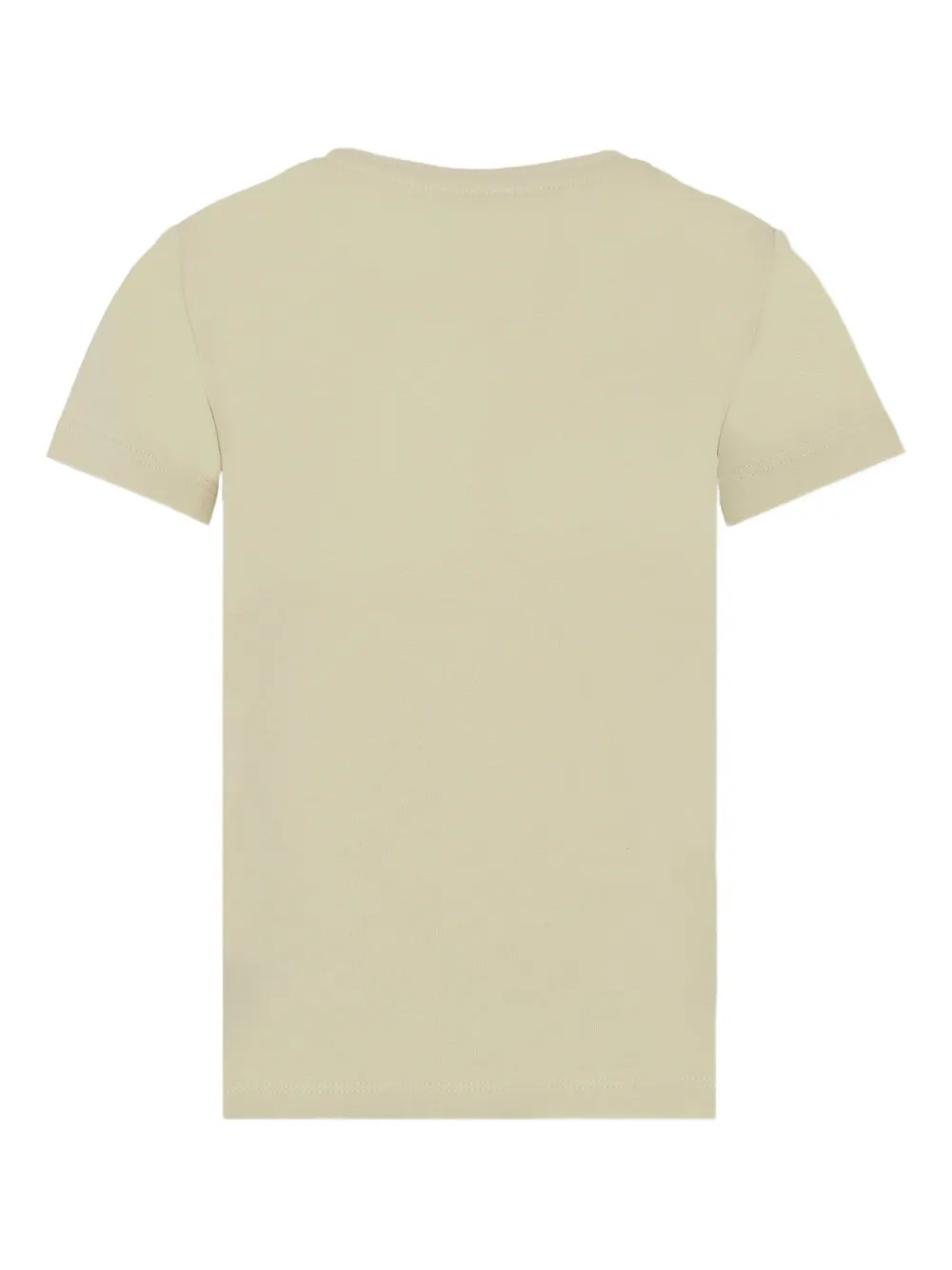 John Richmond Junior logo cotton t-shirt Beige