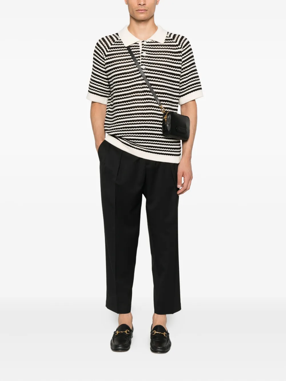Briglia 1949 pleated-front trousers Zwart