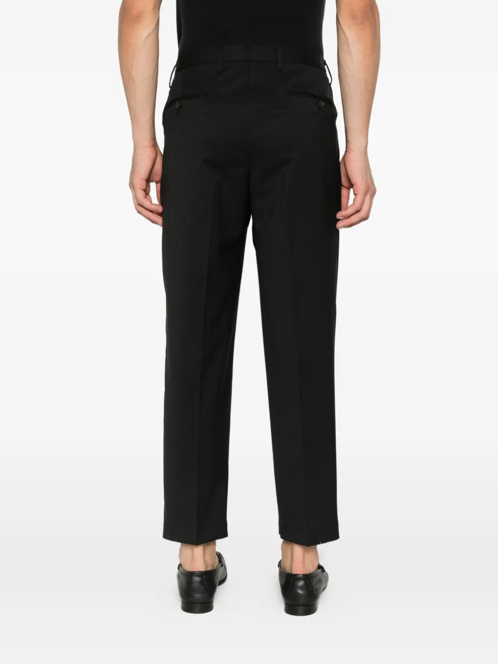 Briglia 1949 pleated-front trousers Zwart