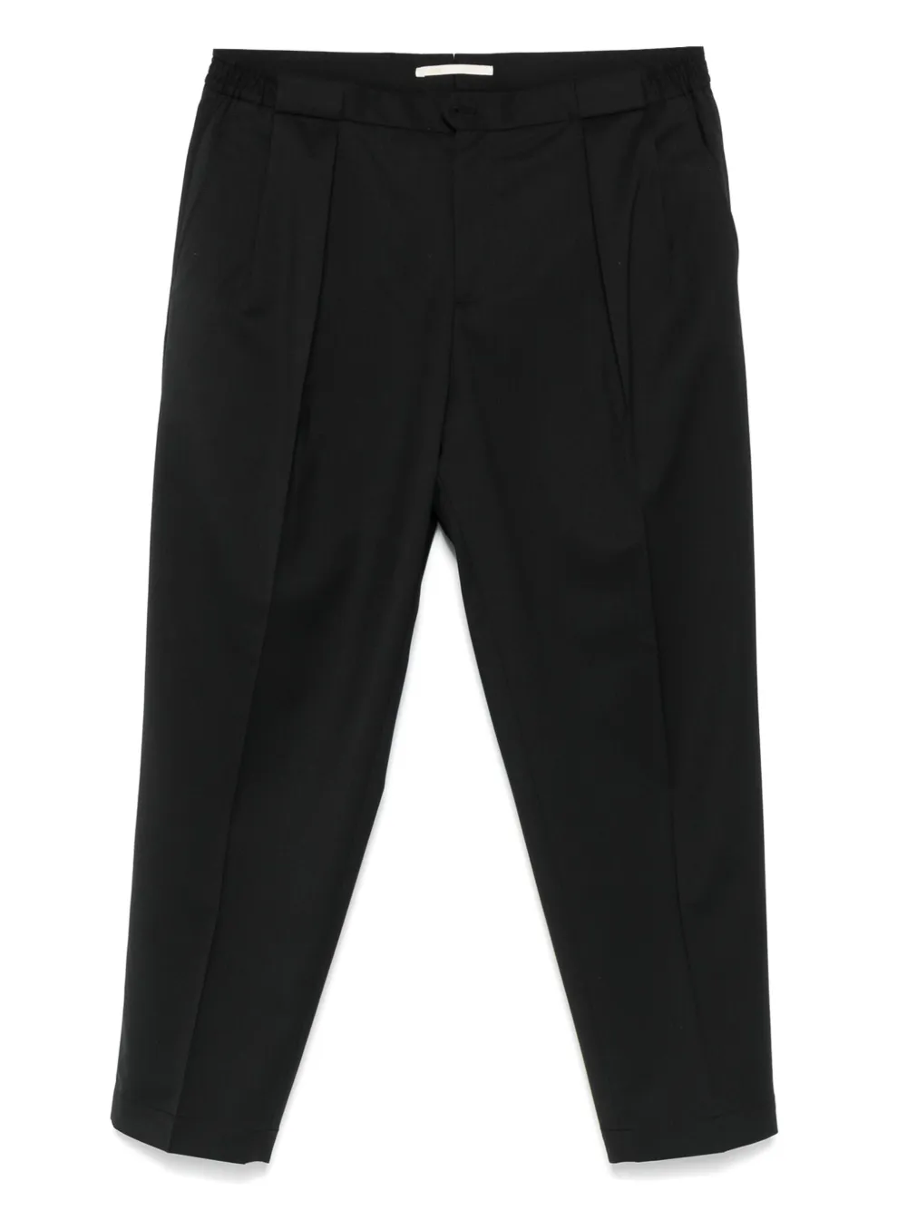 Briglia 1949 Broek met geplooide voorkant Zwart