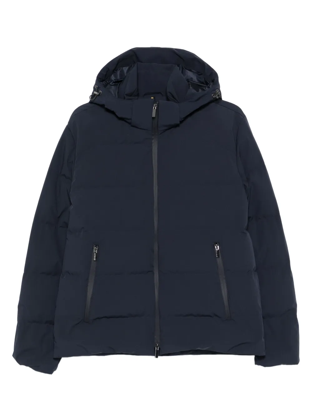 Paul & Shark hooded quilted jacket - ブルー Paul & Shark hooded quilted jacket - ブルー