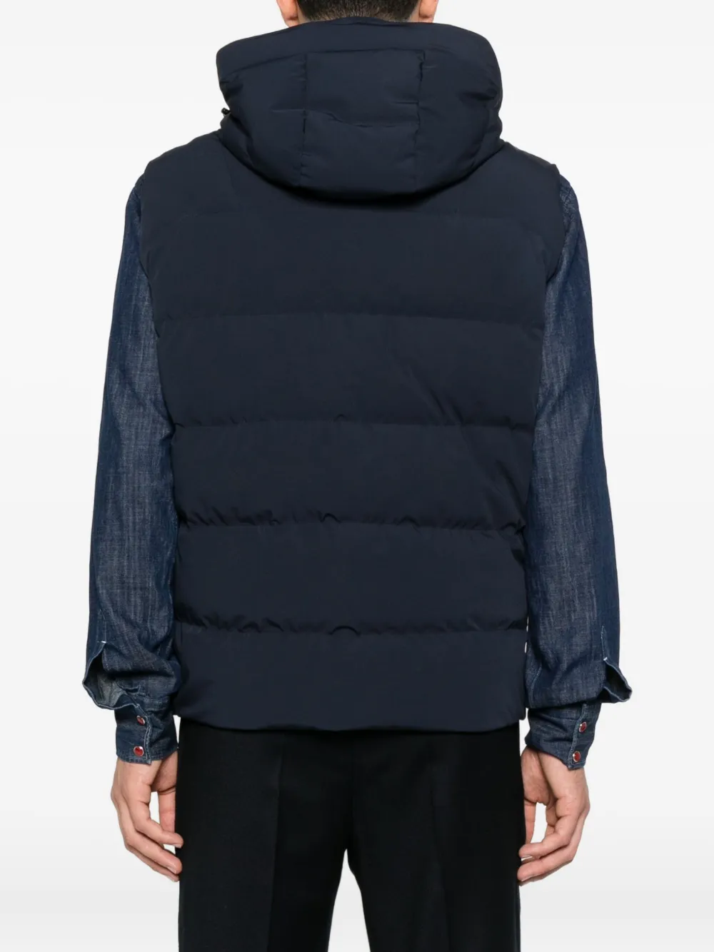 Paul & Shark Bodywarmer met capuchon Blauw
