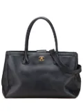 CHANEL Pre-Owned 2010-2011 Medium Calfskin Executive Cerf Tote satchel - Black