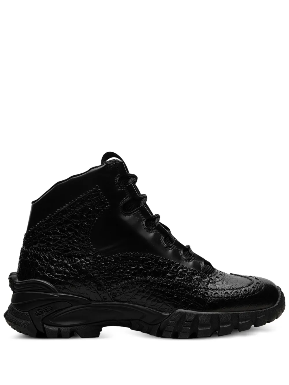 Versace Classic Style "black Vibram" Boots