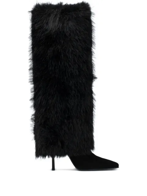 Le Silla 110mm Andy calf-suede knee-high boots
