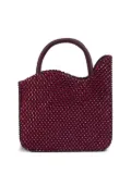 Le Silla small Ivy beaded tote bag - Red