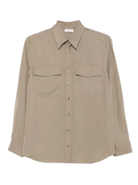 Peserico buttoned long-sleeve shirt