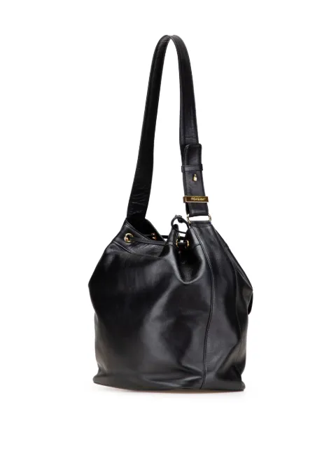 Saint Laurent Pre-Owned 20th Century Leather bucket bag