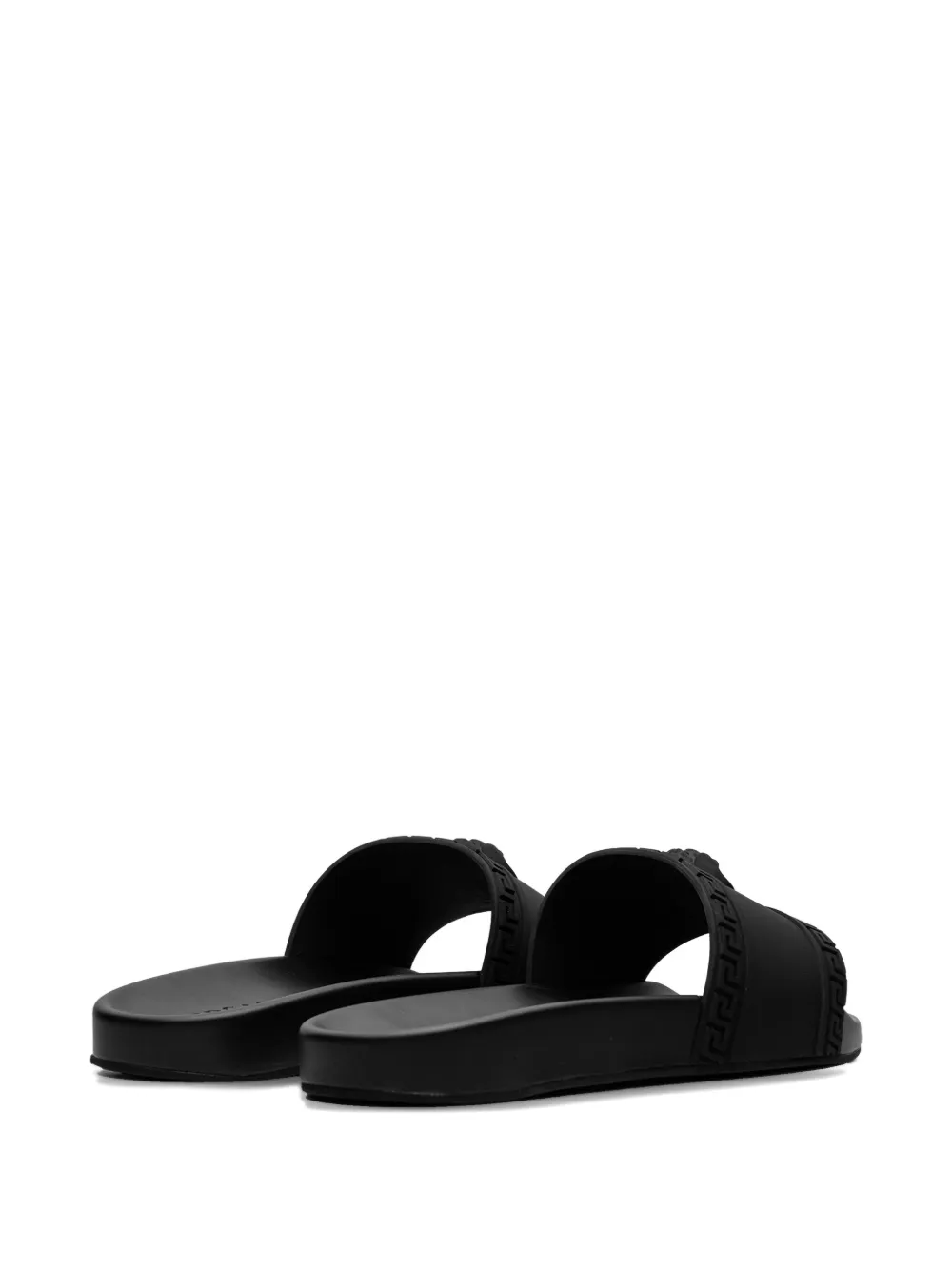 Versace Palazzo Medusa pool slides Black
