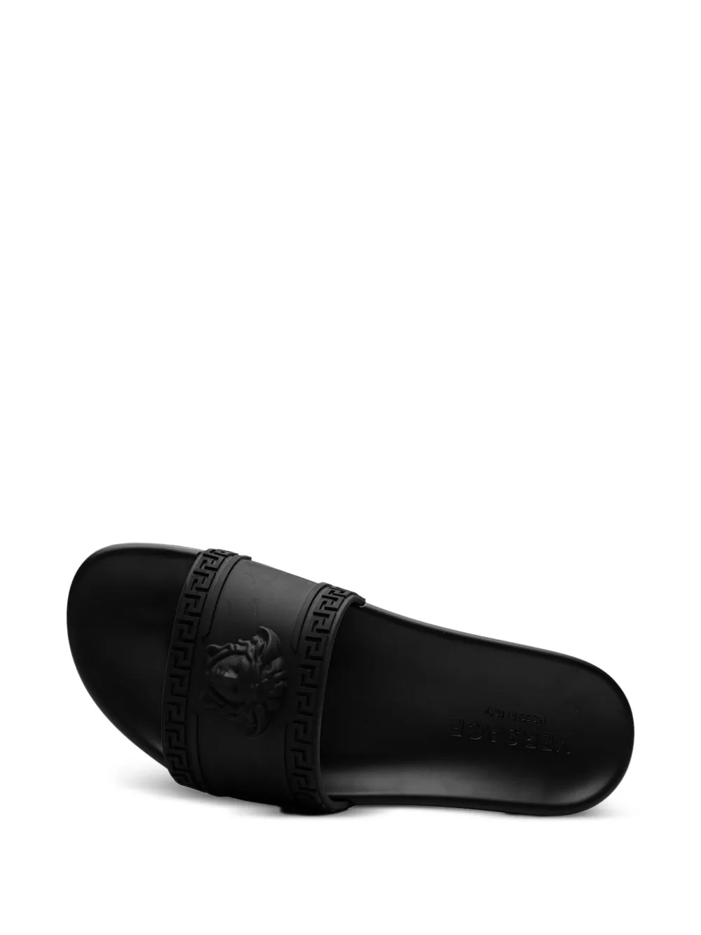 Versace Palazzo Medusa pool slides Black