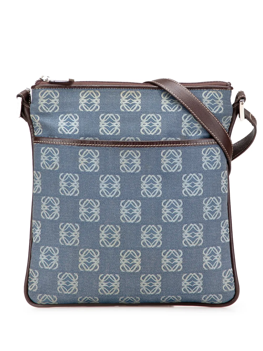 Loewe Pre-Owned 2003 Anagram Denim crossbody bag | Blue | Image 1