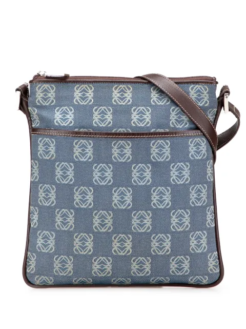 Loewe Pre-Owned 2003 Anagram Denim crossbody bag