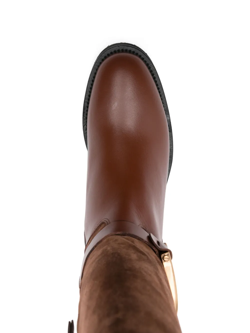 Roberto Festa 30mm leather boots Brown