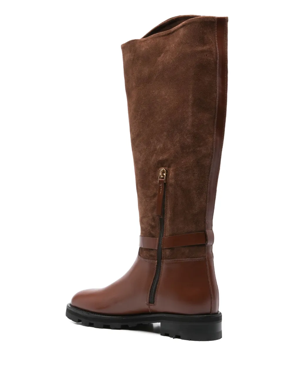 Roberto Festa 30mm leather boots Brown