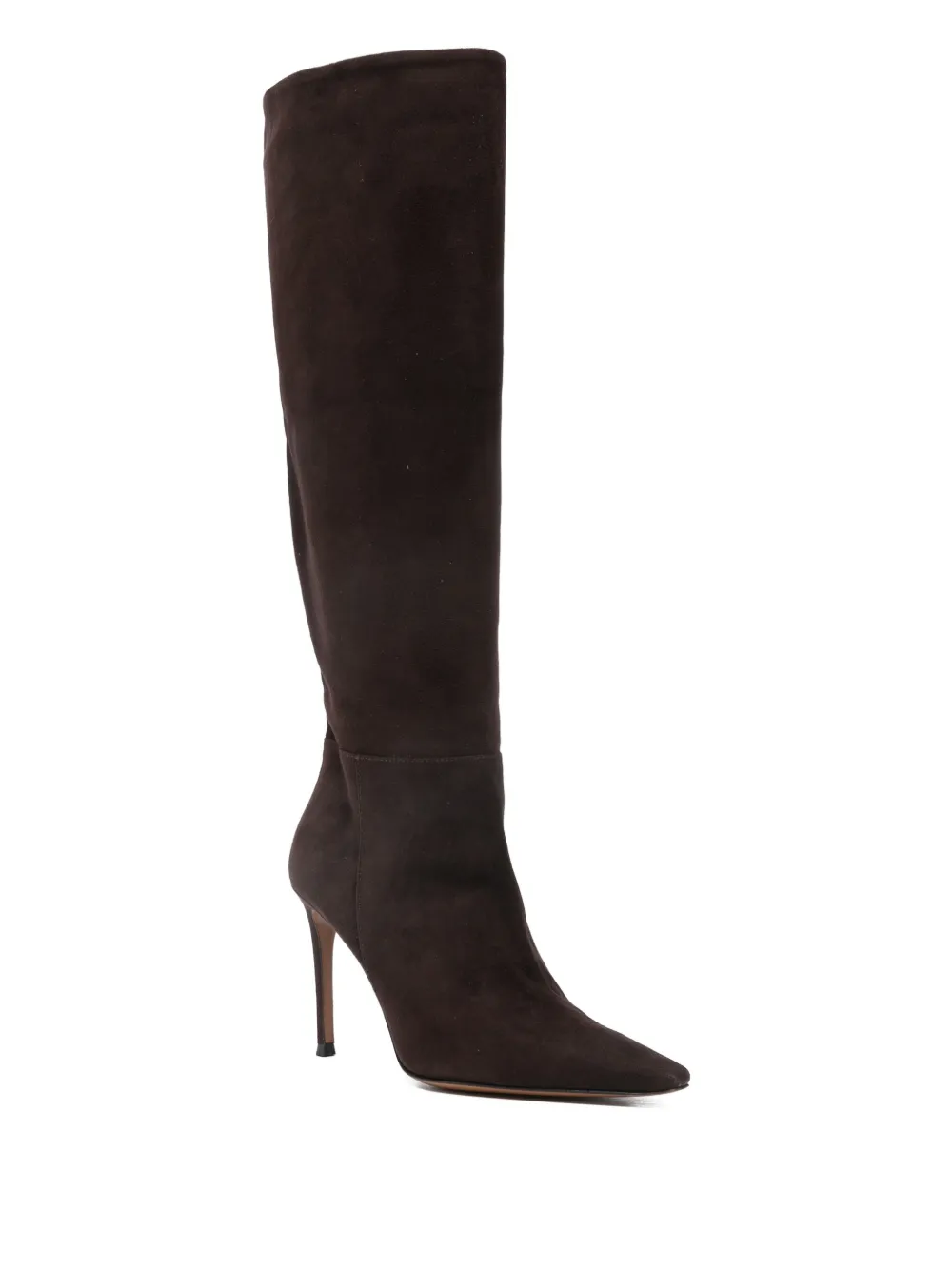 Roberto Festa Pointed Stiletto-heel Boots In Brown