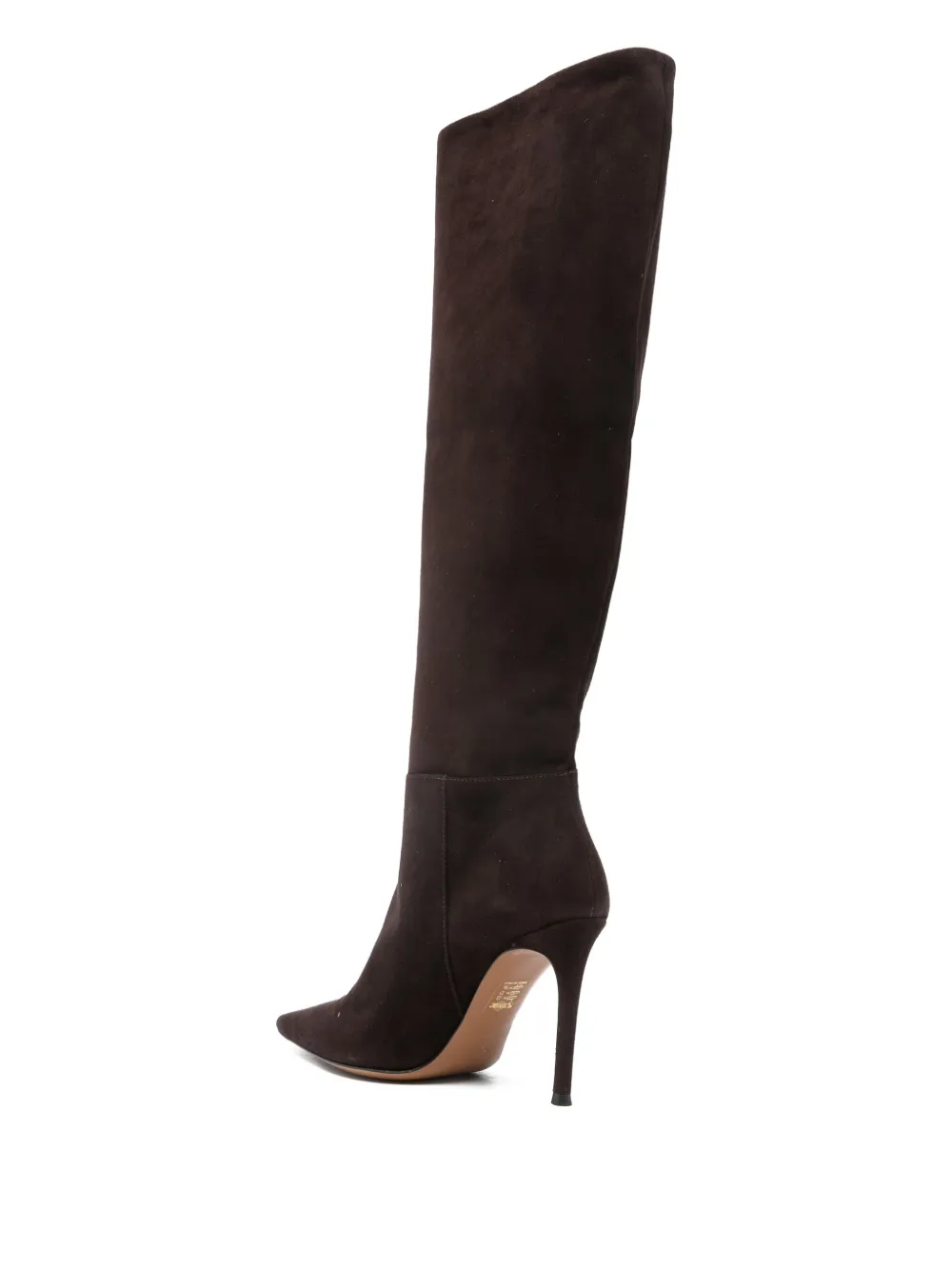 Roberto Festa Pointed Stiletto-heel Boots In Brown