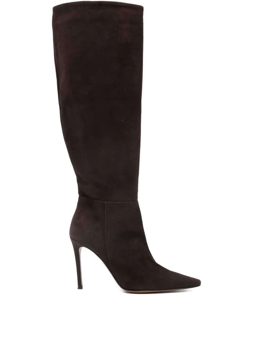 Roberto Festa Pointed Stiletto-heel Boots In Brown