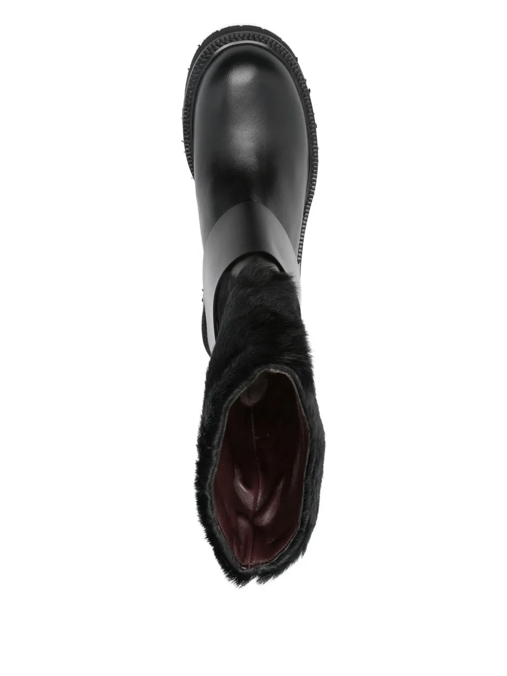 Roberto Festa 40mm fur-trimmed ankle boots Black