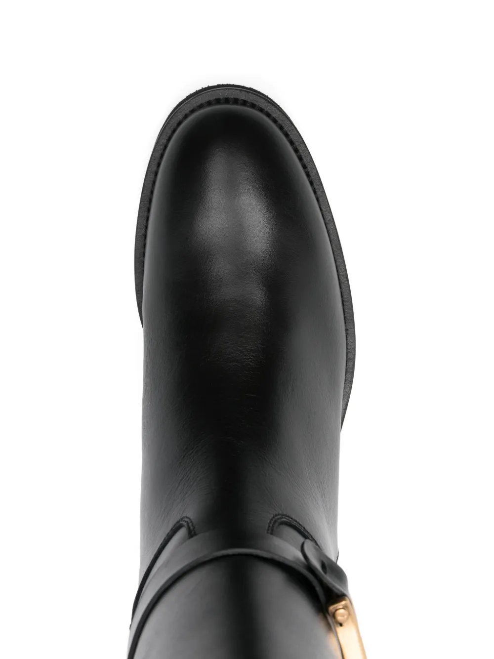Roberto Festa buckle-detail leather boots Black