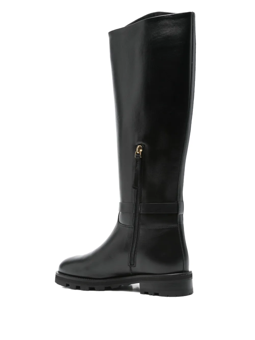 Roberto Festa buckle-detail leather boots Black