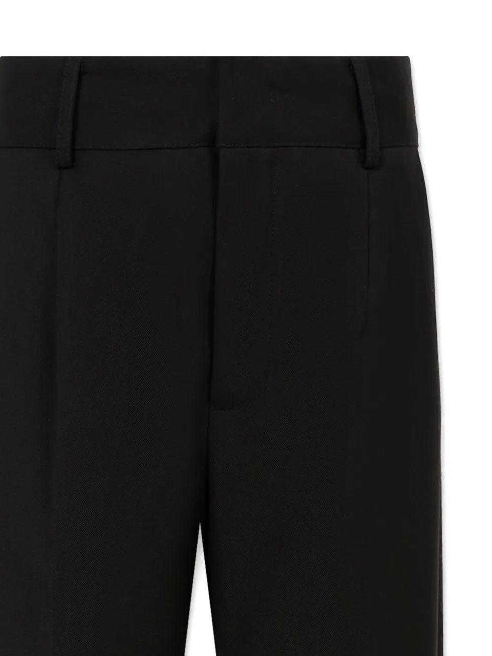 John Richmond Junior Broek met geplooide voorkant Zwart