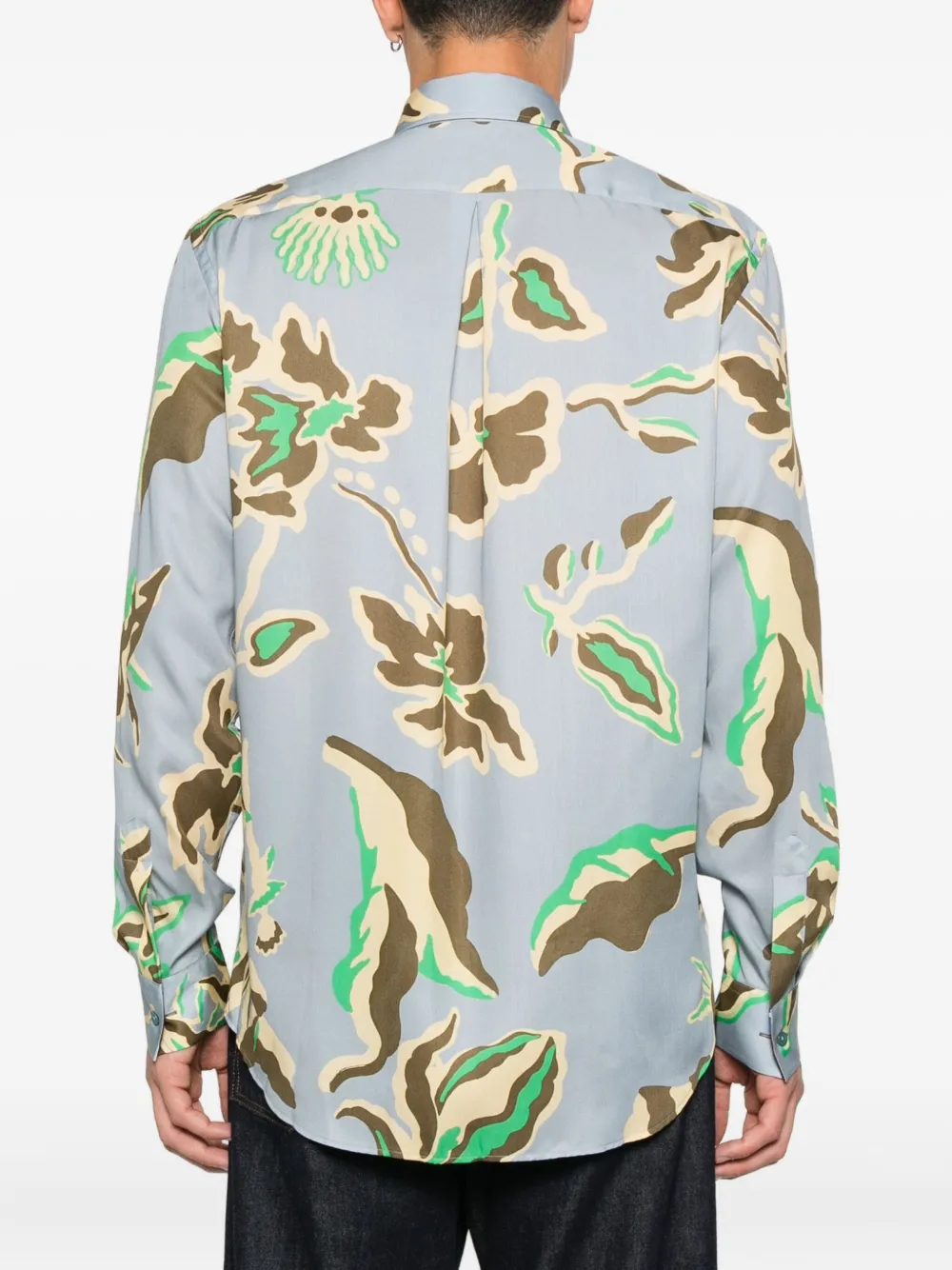 Paul Smith Overhemd met print Blauw