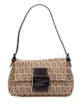 Fendi Pre-Owned 2000-2010 Mini Zucchino Canvas Mamma Forever shoulder bag - Brown