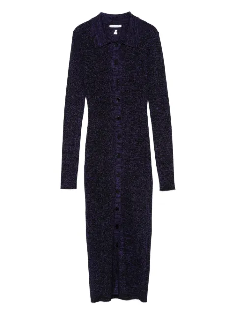 Patrizia Pepe 폴로 넥 니트 미디 드레스