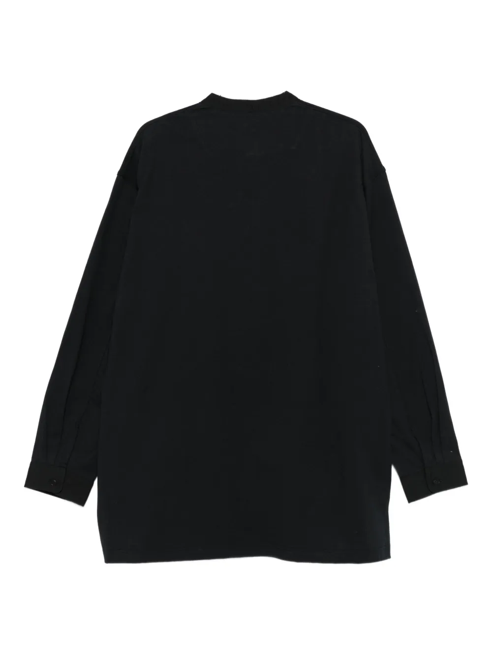Y-3 Poloshirt met lange mouwen - Zwart