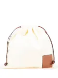 Loewe Pre-Owned 2023 Paulas Ibiza Anagram Towelling Drawstring pouch - Brown