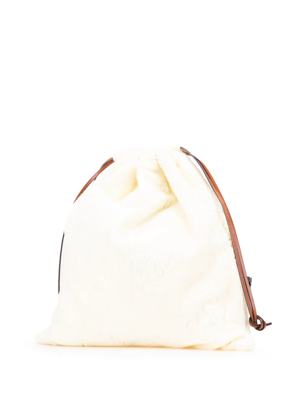 Loewe Pre-Owned 2023 Paulas Ibiza Anagram Towelling Drawstring pouch | Image 2