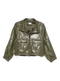 Marella pocket zip-front jacket - Green