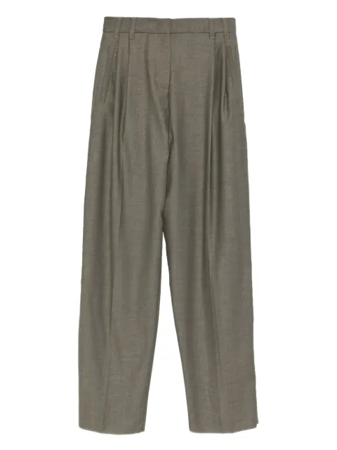 Marella pleated-pocket trousers