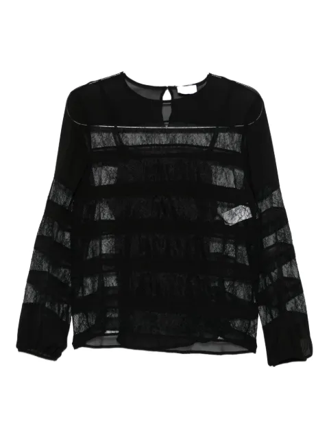 Marella  Piquet lace blouse 