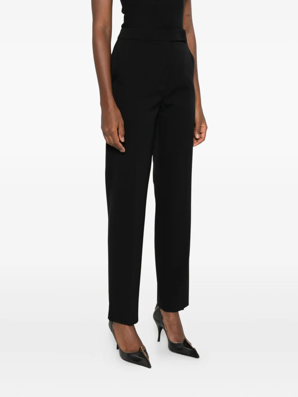 Max Mara High waist broeken Zwart