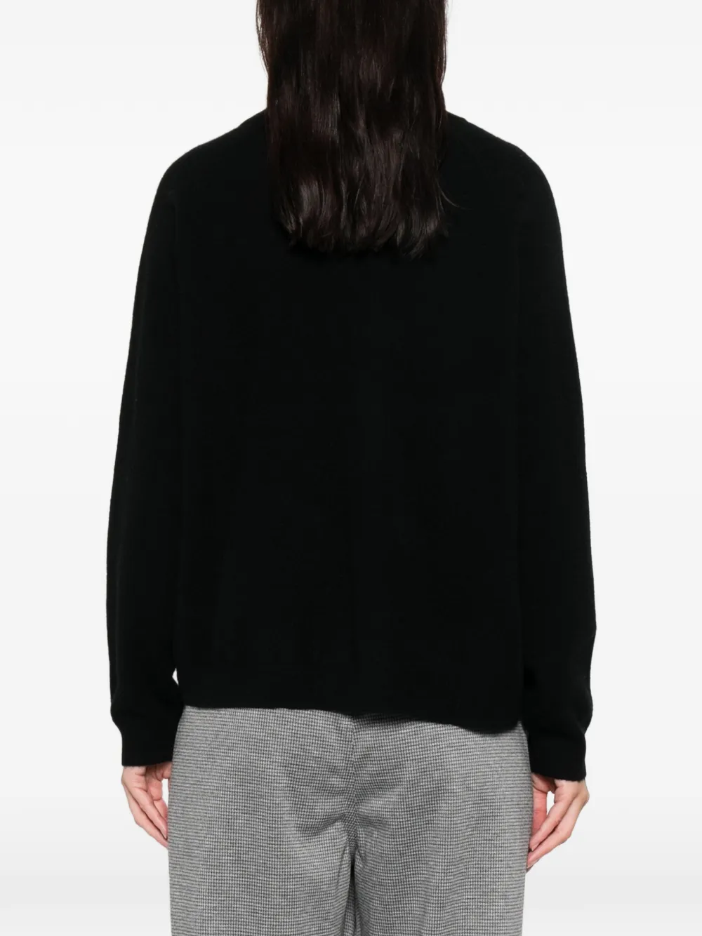 Marella Tesa Crew-neck Sweater In Black