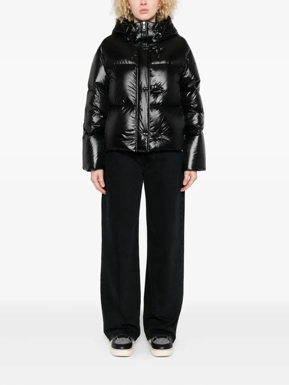 Fay hooded puffer jacket | Down Jackets | Image 2