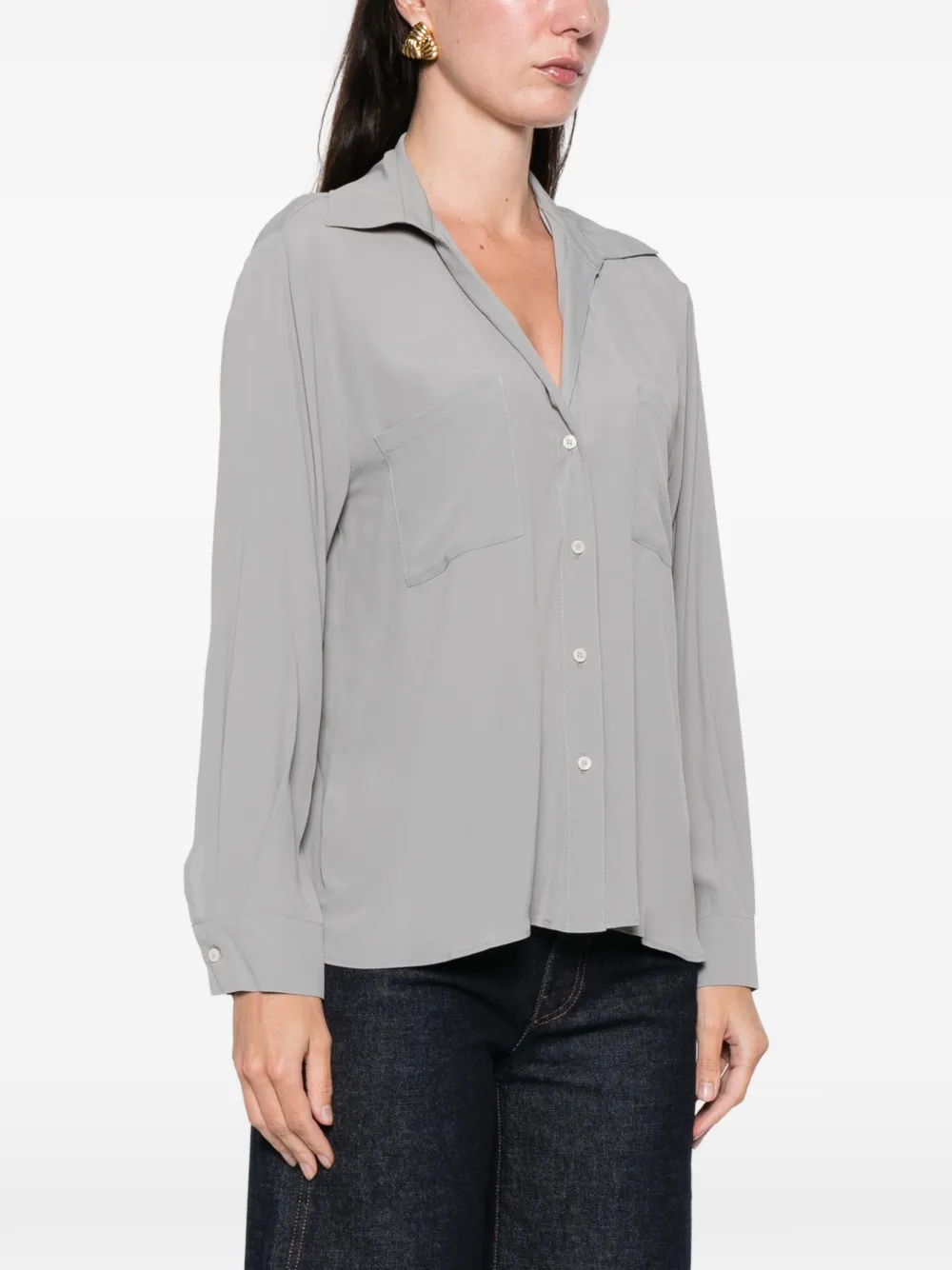 Marella Corrida Shirt In Gray