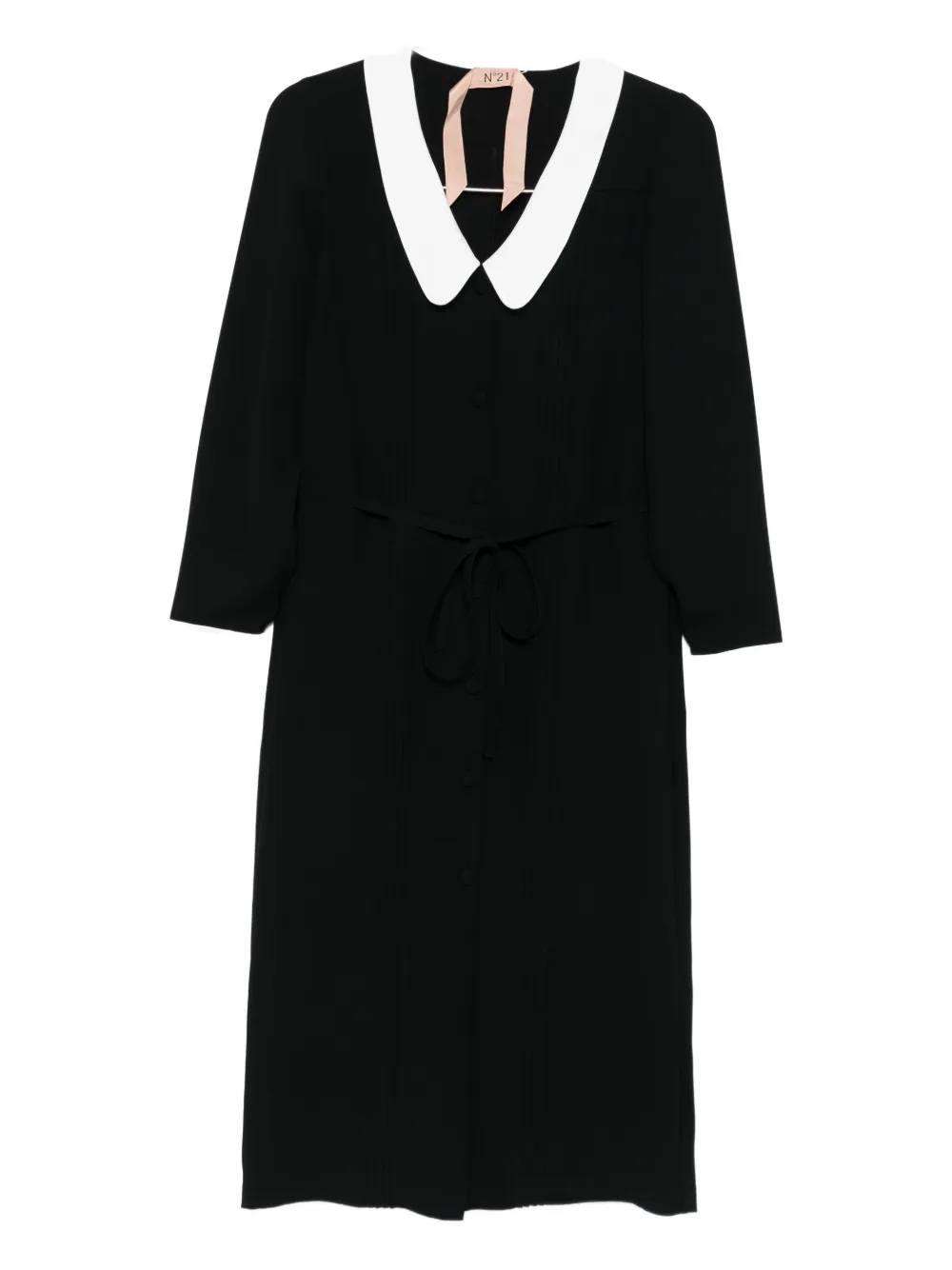 Nº21 Peter-Pan collar dress - Nero