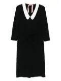 Nº21 Peter-Pan collar dress - Black