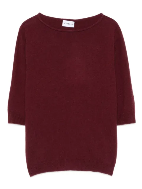 Marella boat-neck cashmere sweater