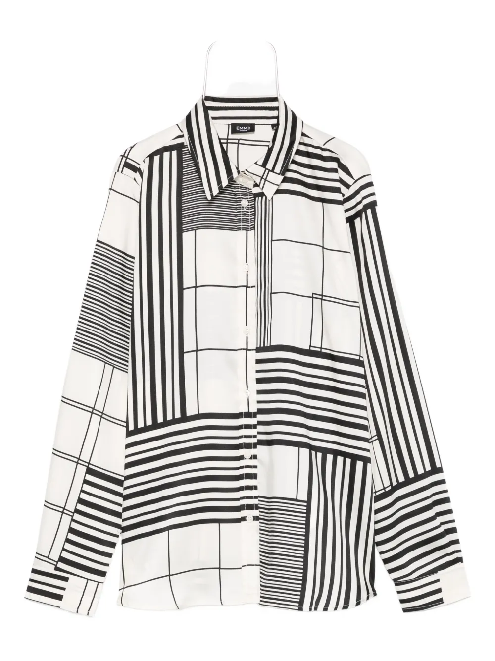 Marella Biagio Striped Shirt In White