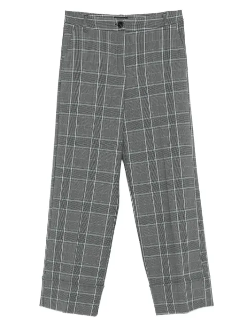 Marella Dany check-pattern trousers