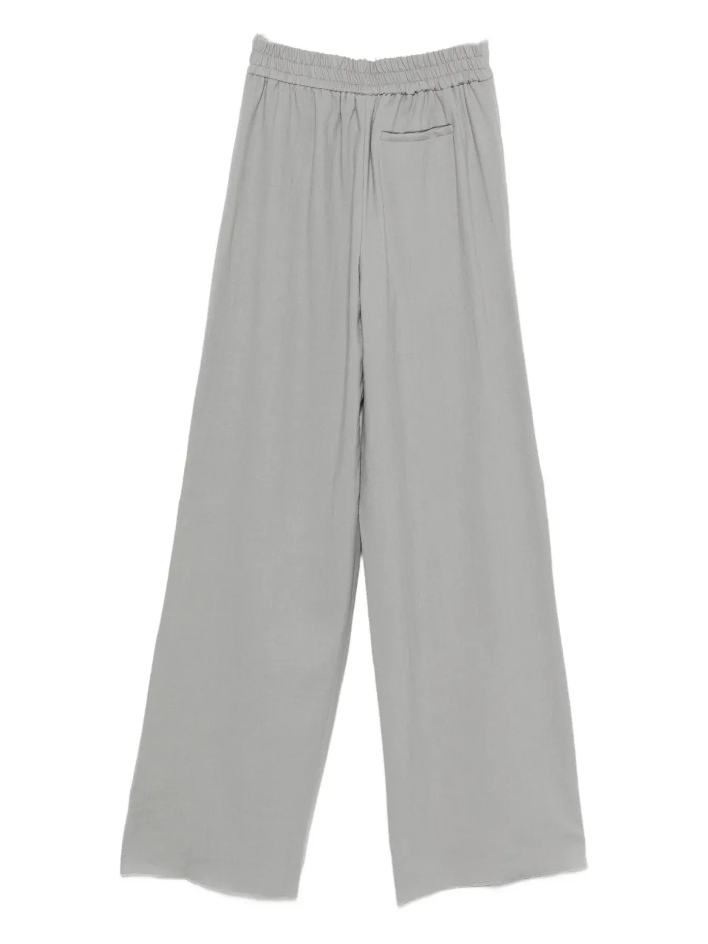 Marella Cirilla Elasticated-waist Trousers In Gray