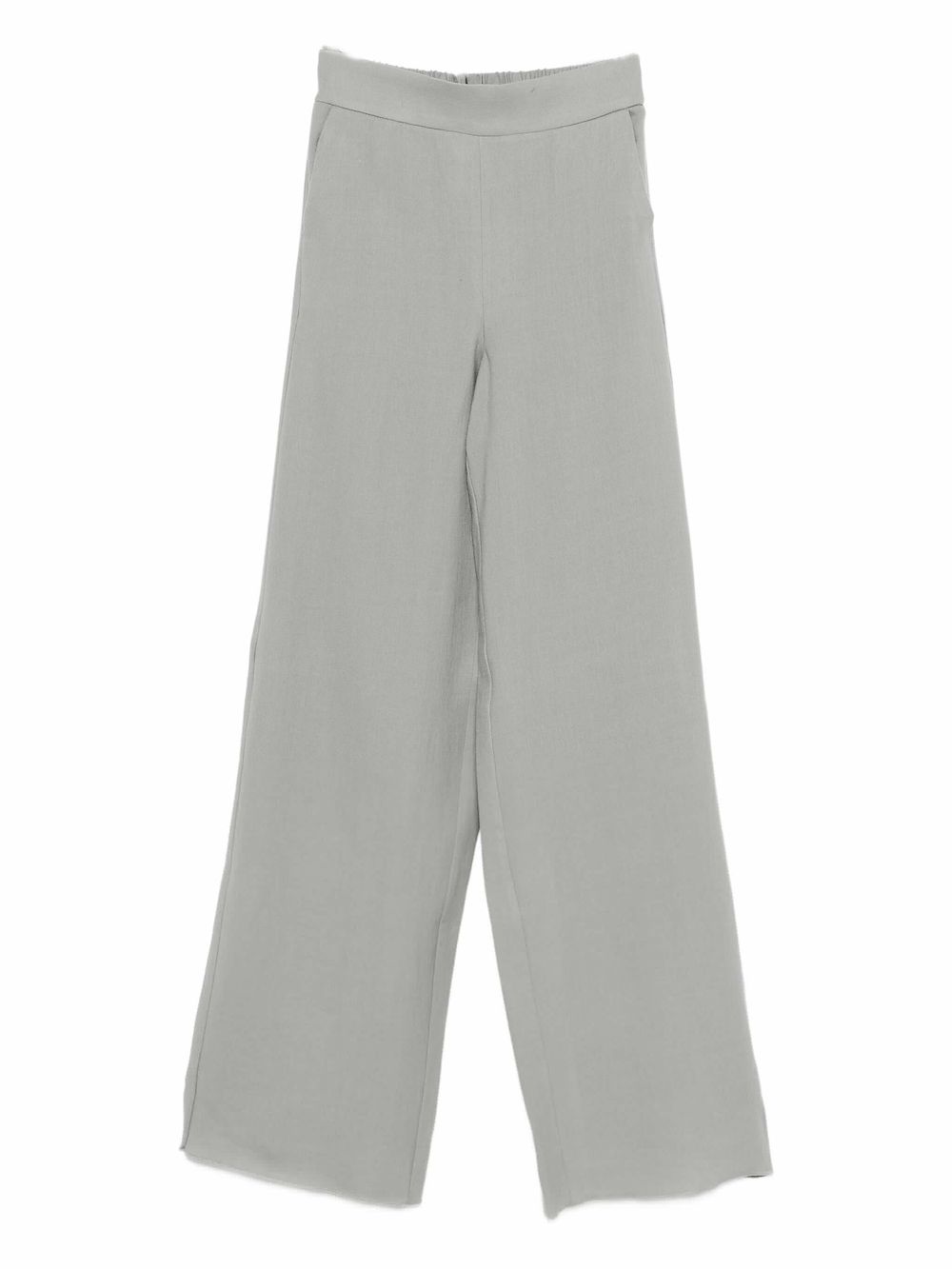 Marella Cirilla Elasticated-waist Trousers In Gray
