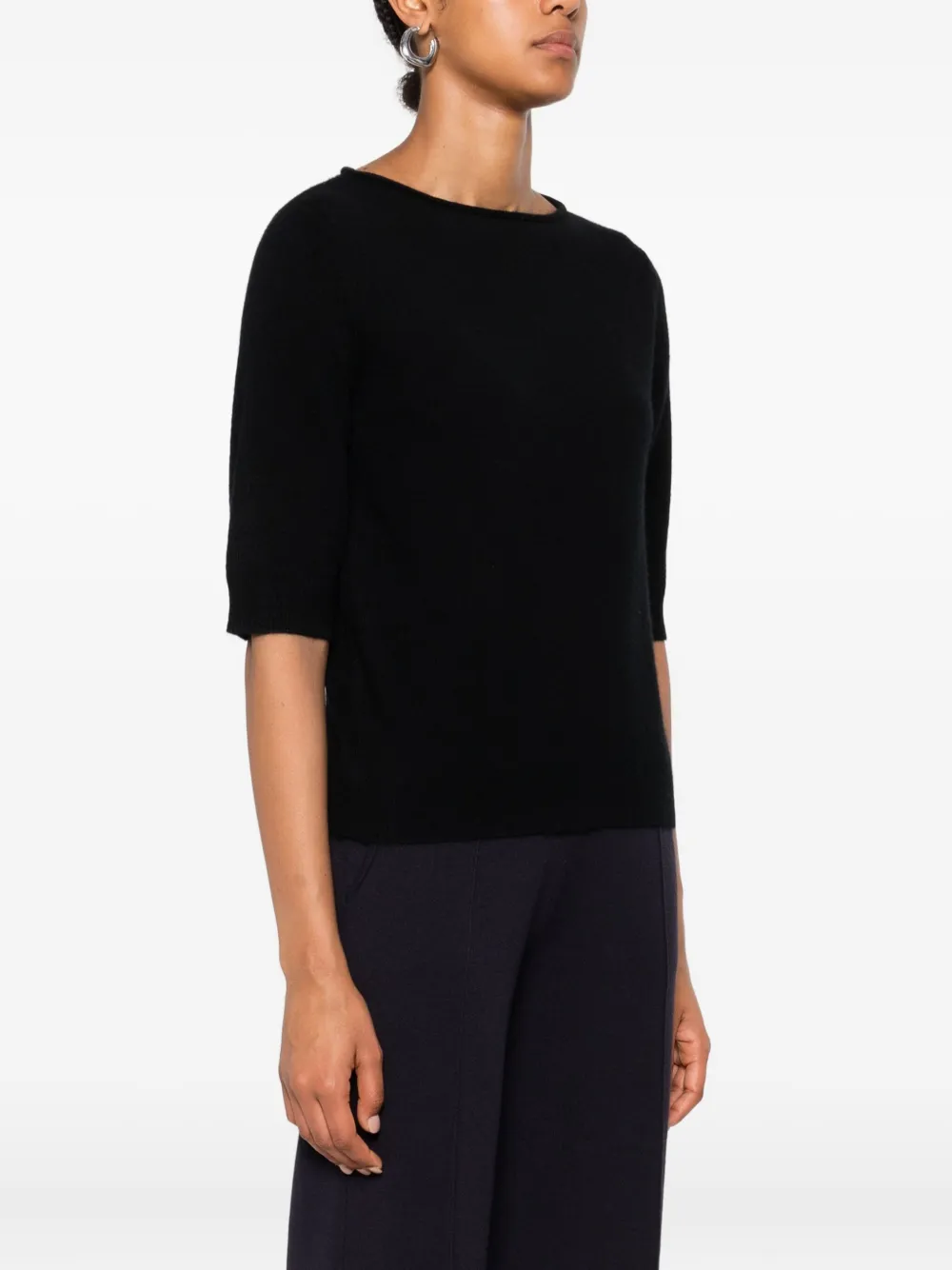 Marella Kasjmier T-shirt Zwart