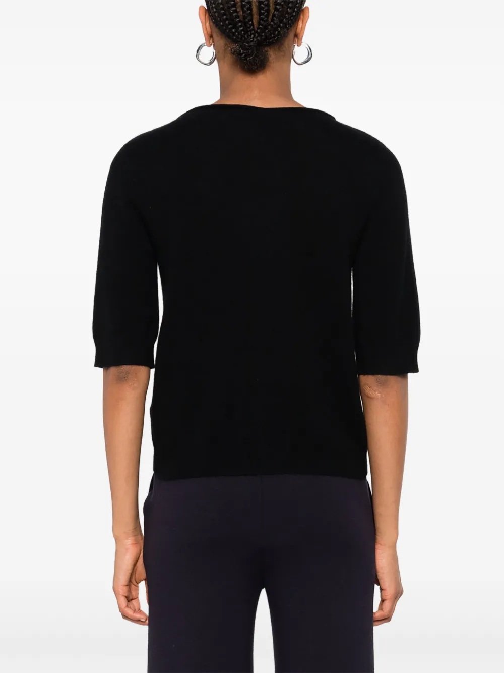 Marella Kasjmier T-shirt Zwart