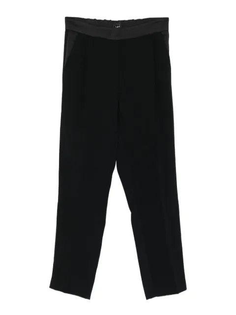 Marella elastic-waistband pocket trousers
