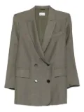 Marella Kriss double-breasted blazer - Green