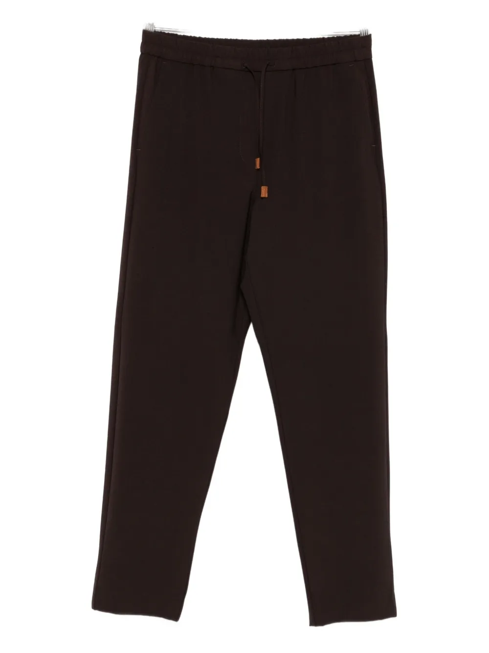 Marella Drawstring-waist Trousers In Brown